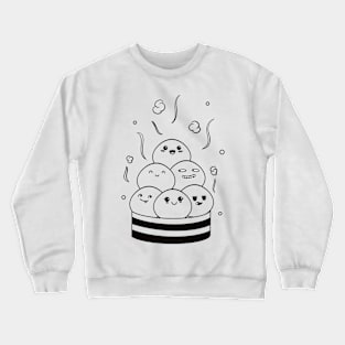 Doodle dimsum cute Crewneck Sweatshirt